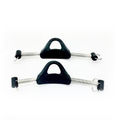 Poseidon 0750-01X Stainless Strap & Clip Kit for Trident Fin
