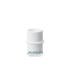 Medline Large Bore Tubing Connector, 22mm OD x 22mm OD Connections (50/Box)