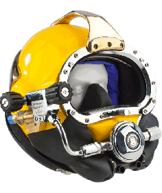 Superlite Dive Helmet 17B w/Bare Wire Posts