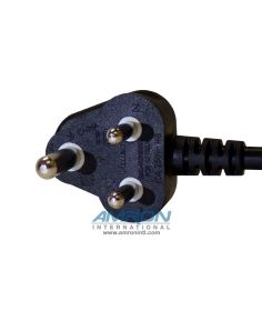 Schurter Power Cord 6.5 ft. - IS 1293 is standard for India 180-2033-01