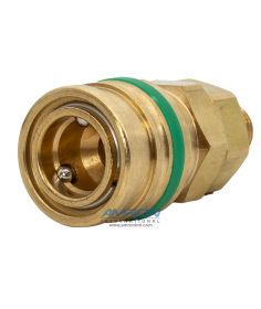 Amron International 18969-00 Oxygen Cleaned Quick Disconnect Socket