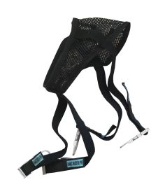 Hans Rudolph Quick Release Headgear Black Mesh-Net for 7400 Series V Mask