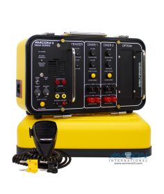 AMCOM II Two-Diver Deluxe Portable Communicator with Weather Resistant AC Power and Internal Charger 2825A-11 