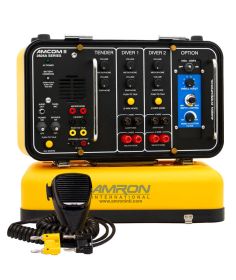 Amron 2825A-12 Two-Diver Portable Helium Speech Unscrambler with Outdoor AC Power Module and Intl. Locking Power Cord