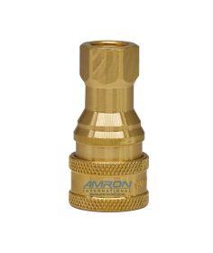 - SOCKET LOCKING  1/4IN X 1/4IN FNPT;  BRASS