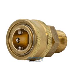 Oxygen Cleaned Quick Disconnect Socket - Brass