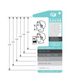 Han Rudolph Mask Sizing Gauge for V Series and V2 Series Masks 691143