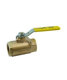 71-Series Bronze 2 Piece Port Ball Valve with Mounting Pad
