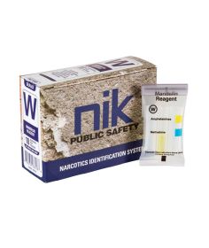 Forensics Source NIK® Test W - Amphetamines and Methadone Box of 10