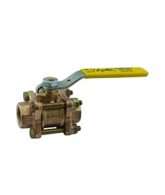 82-Series Full Port Threaded Bronze Ball Valve 3-Piece