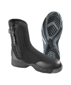 XCEL Military Thermoflex 6.5mm TDC Molded Sole Dive Boot - Black
