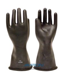 Viking 5 Finger Latex Gloves with Liner - Long Gauntlet for Standard Cuff Ring System