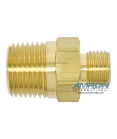 AF-1062 Male NPT to Male Oxygen - 9/16-18RH to 1/2 in. MNPT