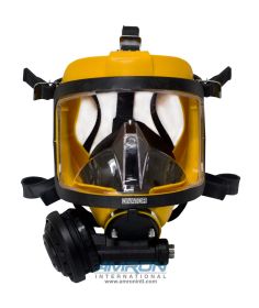 Interspiro AGA Divator MK II Full Face Mask with Demand Regulator - Silicone - Yellow - 96319-01