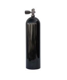 Thunderbird Cylinders - 100 Cubic Feet Aluminum Tank with Thermo Pro Valve - Black AL100BK