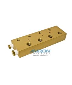 Amron International 8000-004 Chamber BIBS Manifold Block with 4 Ports
