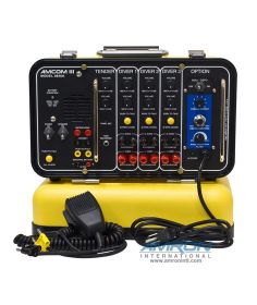 AMCOM III Three-Diver Portable Communicator with DSP3 Helium Speech Unscrambler 2830A-02 REFERENCE ONLY