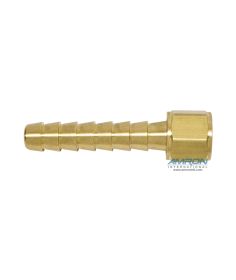 Amron International 3/8 Inch x 9/16 18 Oxygen Thread Hose Barb AHB-60202