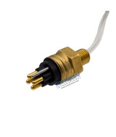Micro Bulkhead Connector - 4 Pin Male MCBH4M