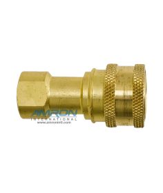 Hansen B2-H16-SL - 2-HK SRS Socket 2-Way 1/4 in. FNPT in Brass with Sleeve Lock Device