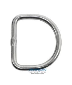 Bainbridge International D-Ring Stainless Steel - 1/4 inch Diameter x 2 inch long HB-174