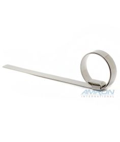 Band-It Jr. Preformed Clamp 201 Stainless Steel 3/8 in.