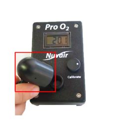 Nuvair BPM6 Pro Analyzer Single Port Flow Adapter Cap