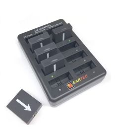 Multi Charger UL/HUB 10 Port Charging Base w/ AC Adapter for UltraLITE™ / UltraPAK™ / HUB™ Batteries