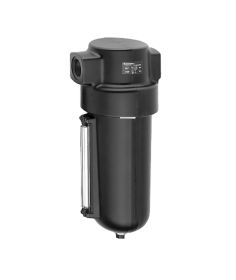 Norgren F17 General Purpose Filter, 1 In. PTF Ports, 5um, Auto Drain, 1 Qt. Bowl, Service Indicator