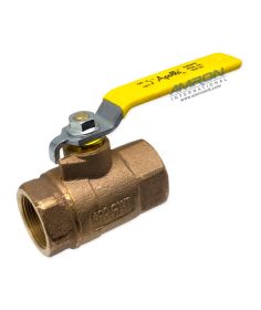 Apollo Valves Ball Valve - 1-1/4 in. FNPT - Steel with Zinc Plated Lever 70-106-01