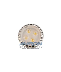 LED Bulb; MR16 Base; 12-24VDC 4.2W; 4000K; 300 Lumen; 30 DEG 170-1001-01 - Front