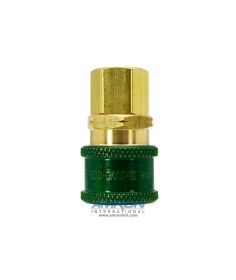 Eaton 600 Series Brass Socket 1/8-27 NPTF; Female End Connection GR600 - Side