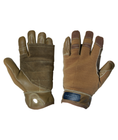 Tactical Rappel Fast Rope Gloves in Terra (Tan)
