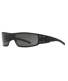 Gatorz GZ-01-002 MILSPEC Ballistic Magnum Z87.1 Blackout Smoke Anti-Fog Sunglasses