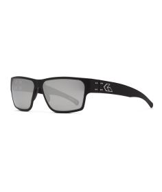 Gatorz GDELMTBLK01P-C Delta Black Smoke Polarized with Chrome Mirror Sunglasses