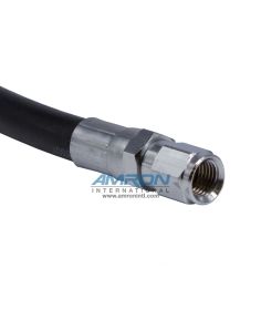 Amron 3/16 Inch High Pressure Air Hose 72 Inch with #4 JIC x #4 JIC Diver and Supply Fittings HP3-4FJIC-4FJIC-72