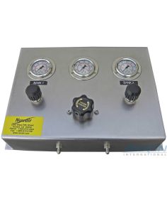 Nuvair High Pressure Fill Panel 2 Bank HP-HP Regulator NUV-PN-2BA