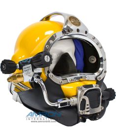 SuperLite® 27 Commercial Diving Helmet with Posts and 455 Regulator 500-040-455
