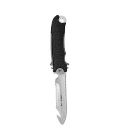 Aqua Lung Big Squeeze Dive Knife Blunt Tip 10.8 CM in Black / Dark Grey KN115111