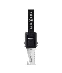Aqualung Micro Squeeze Dive Knife Stainless Steel Sheep's Foot 3.75 IN.