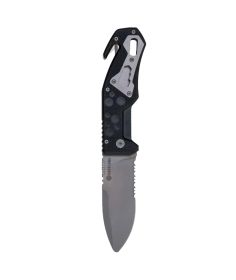 Aqualung Folding Blunt Dive Knife in Black, KN1460101