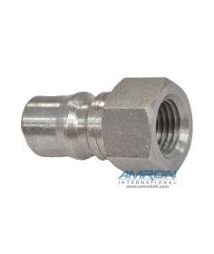 Hansen Two-Way Socket LL2-K16 - 2-HK 1/4 in. FNPT Plug in Stainless Steel (303)