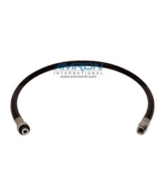 Amron Low-Pressure Hose Assembly for AGA Divator MK II Full Face Mask - 30 in. 5/16 in. ID Hose LP5-AGAF-O2M-30