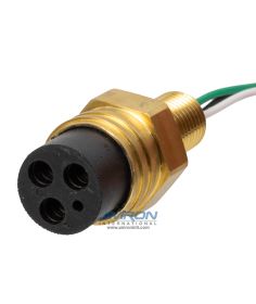 MCBH3F Micro Wet Bulkhead Connector - 3-Way Female