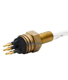 Approved Vendor Micro Wet Bulkhead Connector - 6 Pin Male
