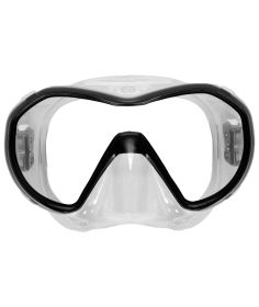 Aqua Lung MS5470001LC PLAZMA Dive Mask; Transparent/Black