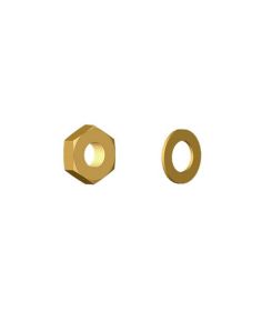 SEA CON Nut and Washer - Brass N-W-S002-BRASS