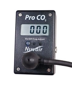 Nuvair Pro Carbon Dioxide CO2 Alarm Analyzer Battery Charger NUV-9616-E