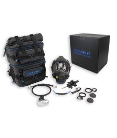 OCEAN REEF Neptune III System Diving Face Mask Size Medium/Large in Black