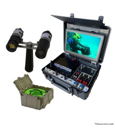 Complete High Definition HD Single Diver Video System with Amron Radio
